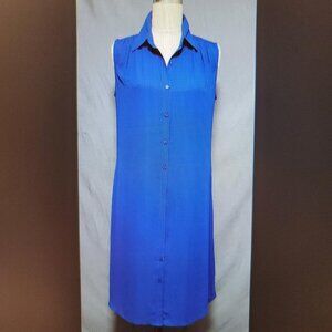 New York & Company Maxi Top with Side Slits and Shirt Tail Bottom
